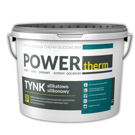 POWERTHERM Tynk silikatowo-silikonowy