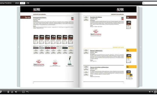 Wirtualny katalog producenta chemii budowlanej