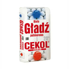 Biała gładź polimerowa CEKOL Premium