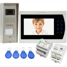 Zestaw domofonowy COSMO Video V1 z monitorem CYFRAL V-7