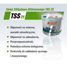 Tynk Silikatowo-Silikonowy TSS 25