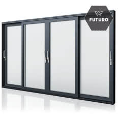 DRZWI TARASOWE ALUMINIOWE FUTURO