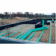 Gruntowy wymiennik ciepła GEOHEAT - w fundamentach