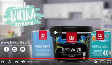 Metamorfoza łazienki farbami Tikkurila
