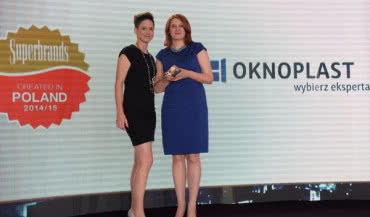 Wyróżnienie Created in Poland Superbrands dla OKNOPLAST