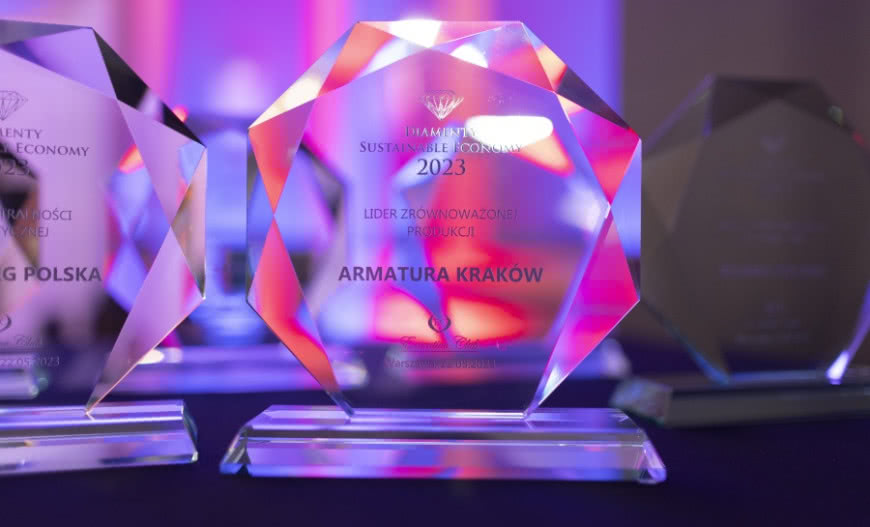 KFA Armatura laureatem konkursu Diamenty Sustainable Economy 2023