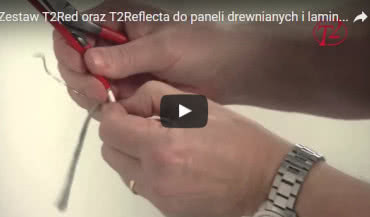 Zestaw T2Red oraz T2Reflecta + panele drewniane i laminowane