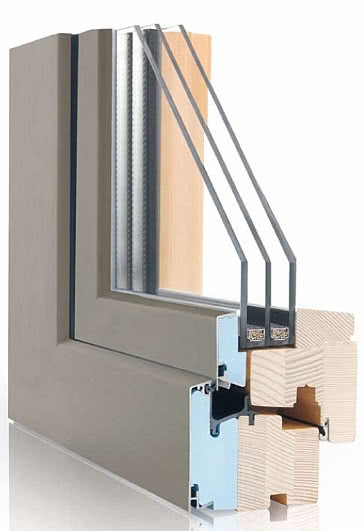 Okna drewniano-aluminiowe Varion